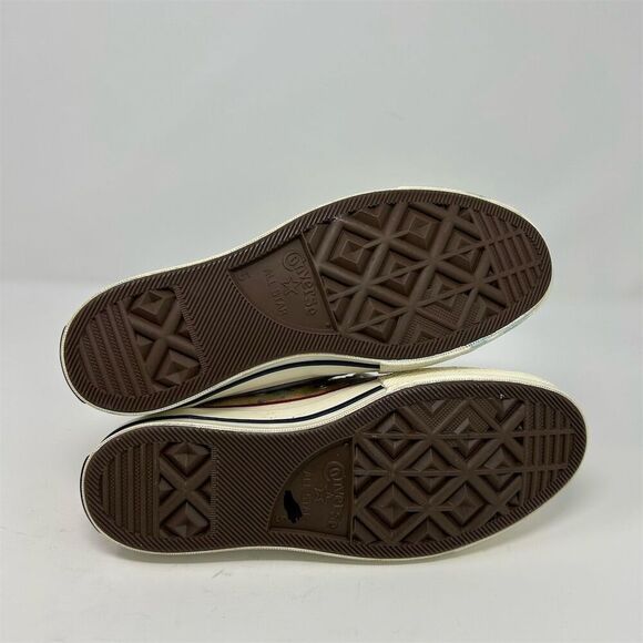 Converse Chuck 70 High Top Sneakers Blue Yellow Crinkled Tie Dye Design Size 7 - Picture 8 of 11